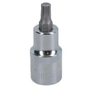 M7 x 55mm Shallow Spline Bit Socket Male Spline 1/2in Drive CR-v Steel