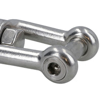 Swivel Shackle Anchor Chain 8mm Jaw Hexagonal Socket 316 Stainless Steel