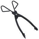 Fire Side Log Coal Wood Tongs Grabber Mover Fireplace Fire Pit Scissor Action