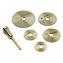 6PC HSS Mini Circular Saw / Circle Rotary Cutting Disc Blade TE272