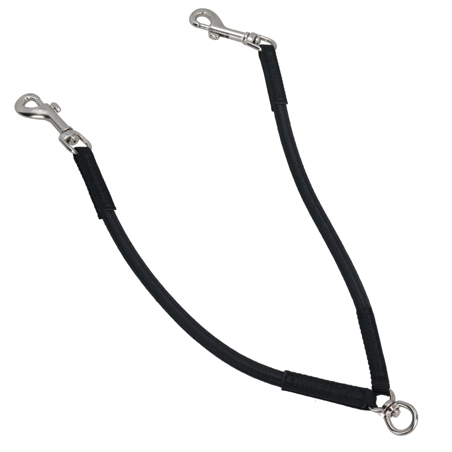 Nylon Bungee Coupler For Dog Lead Walk Two Dogs At Once With Shock Absorber