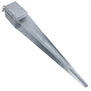 Fence Post Holder Support Drive In Spike Galvanised For 75mm or 100mm Posts