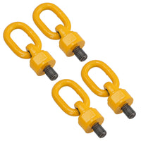 M12 x 18mm Swivel Rotating Lifting Point Eye Bolt With Ring 0.5t Capacity