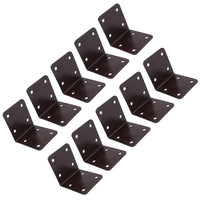 Garden Internal Sleeper Corner Support Bracket 90 Degree 85mm Steel