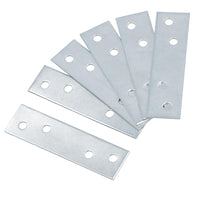 76mm Straight Mending Fixing Plate Angle Bracket L Shape Reinforcing Repairing