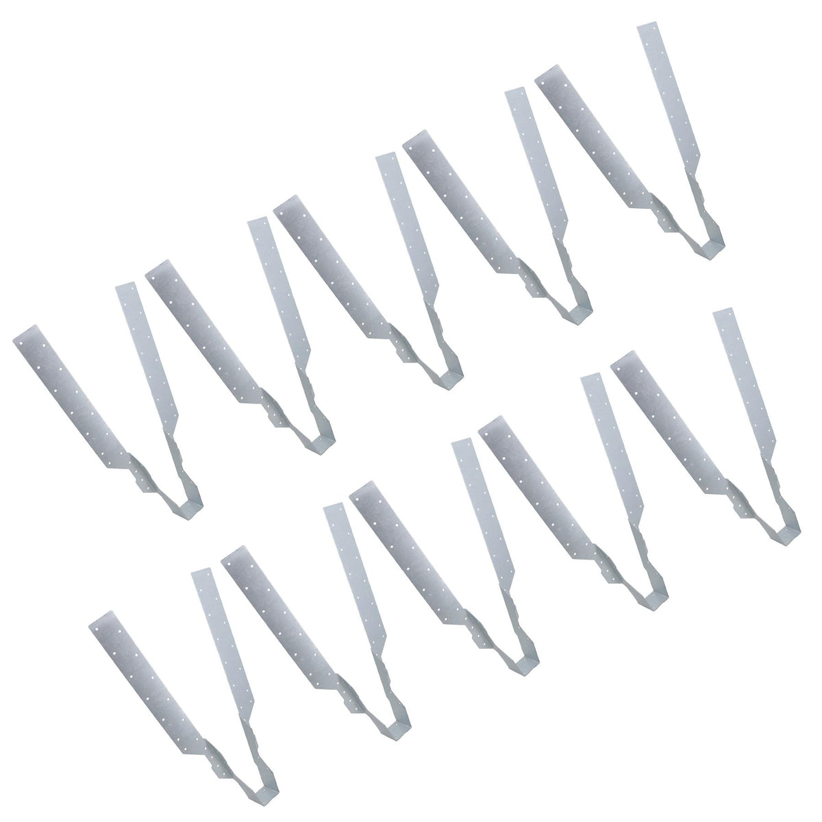 Long Leg Joist Hanger Or I-Beam Fastener Fixing Support Galv 47mm Wide