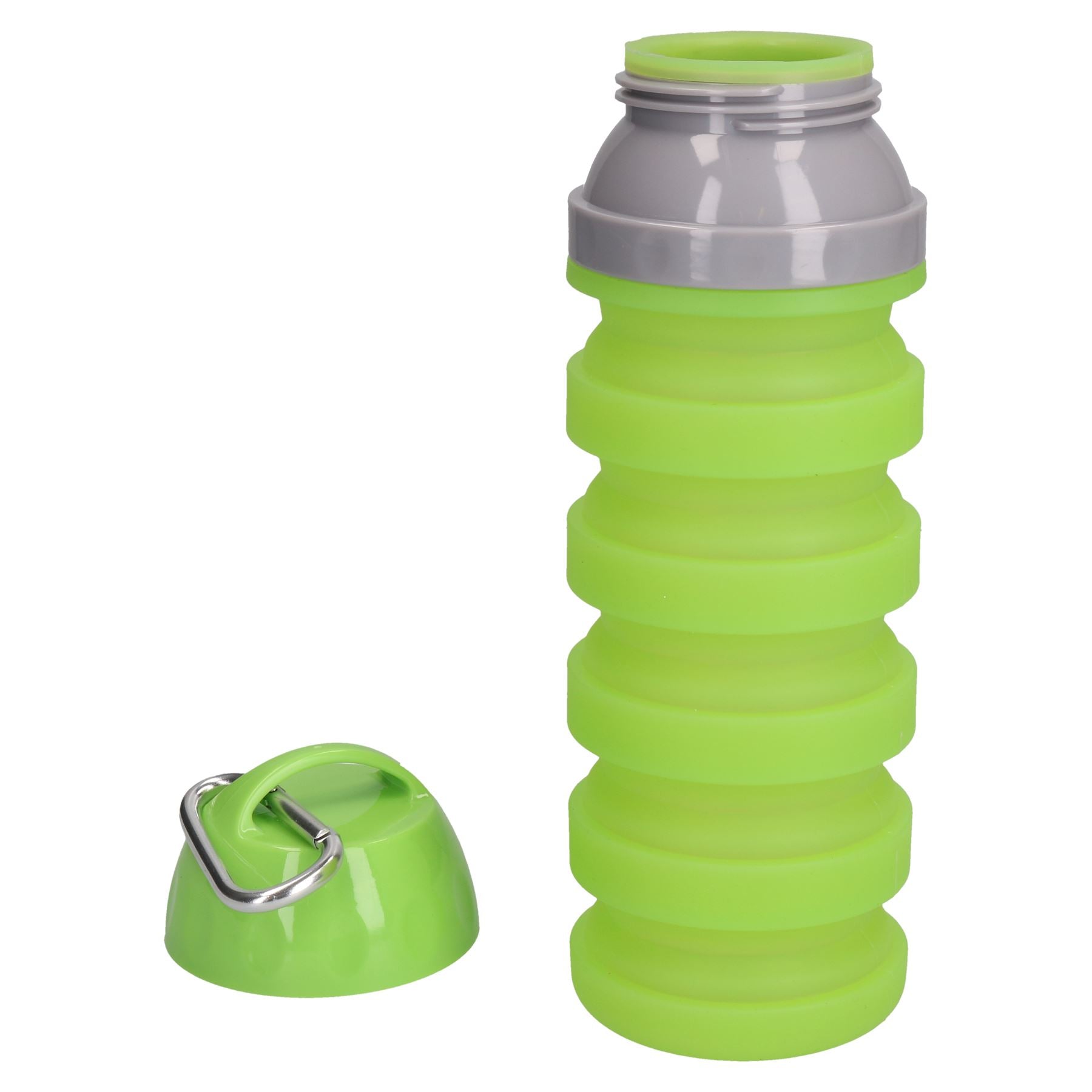 Pet Dog Collapsible Portable Water Bottle -  Outdoor Dog Travel Bottle (Green)