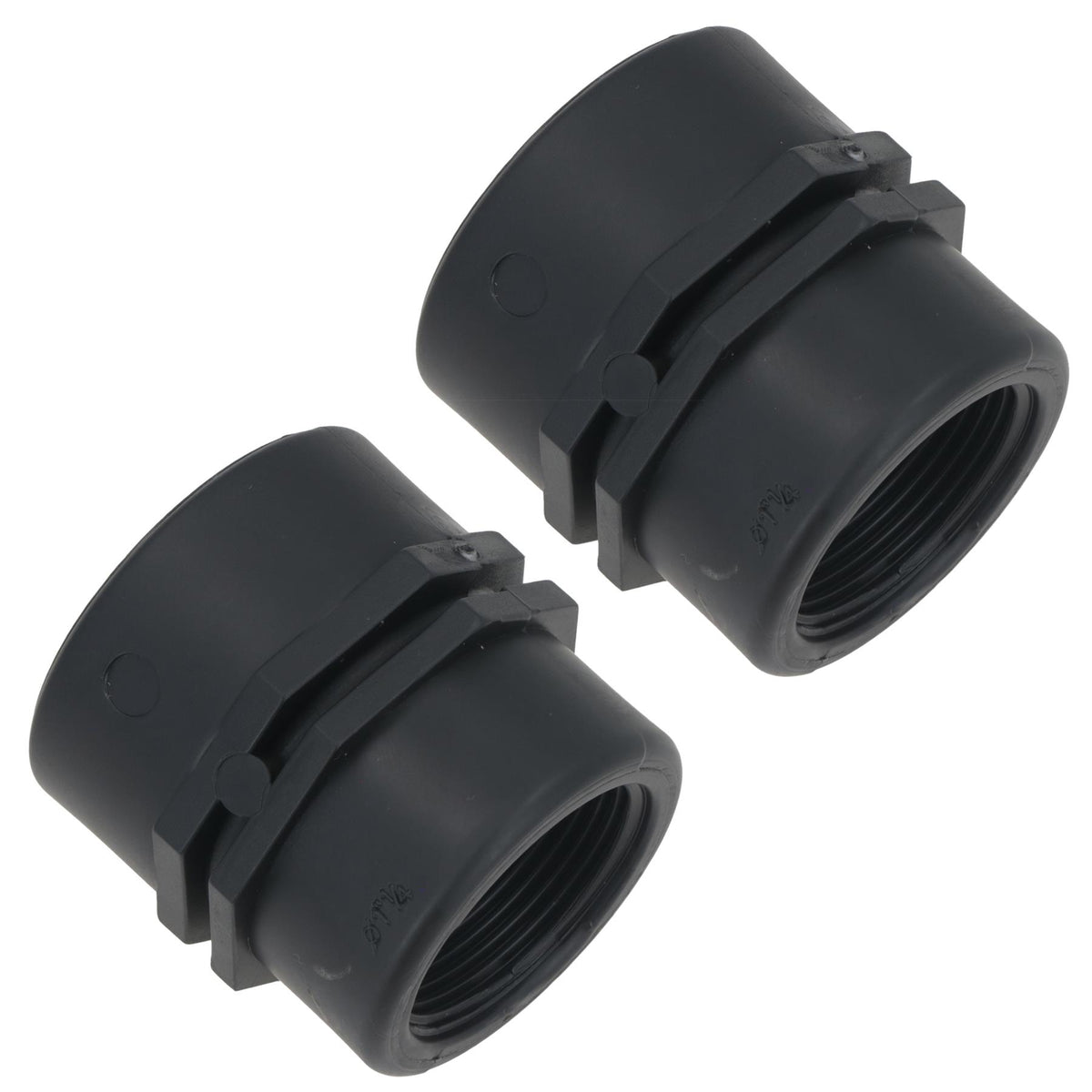 Polypropylene PP Female Threaded Pipe Reducing Socket 1-1/2in – 1-1/4in BSP