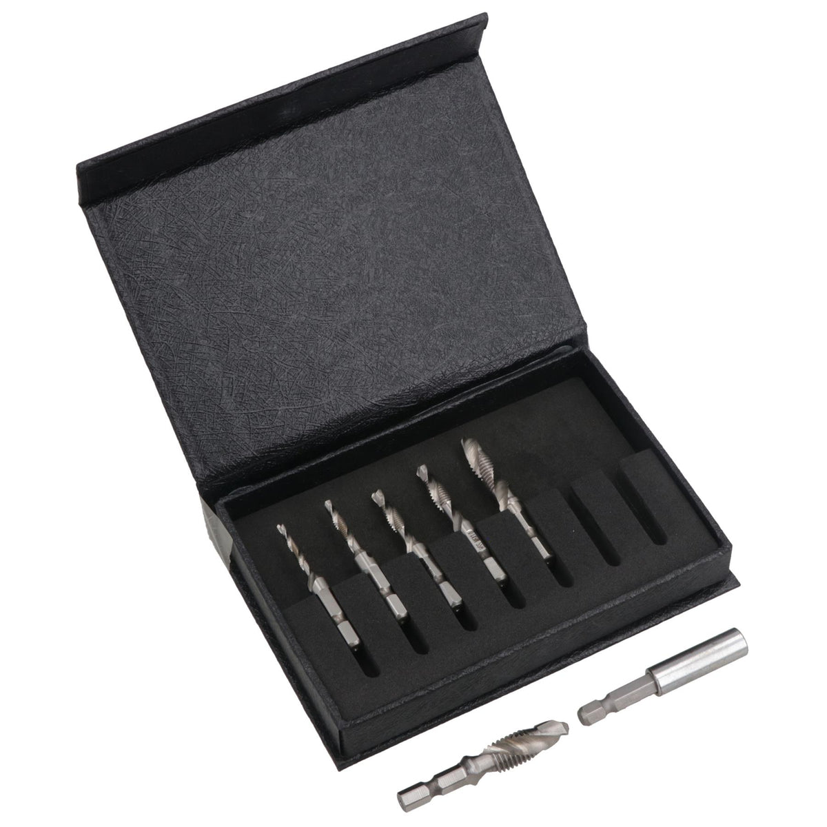 Thread Tapping Drill Set Metric HSS M3 to M10 Combination Cutter Set
