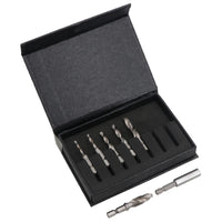 Thread Tapping Drill Set Metric HSS M3 to M10 Combination Cutter Set