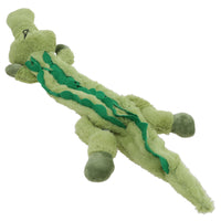 Plüsch-Hundespielzeug „Wild Crinkler Alligator“ ohne Füllung, superweich, mit Quietschfunktion, 60 x 14 x 9 cm