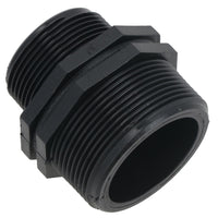 Polypropylene PP Male Threaded Pipe Reducing Nipple 1-1/2in x 1-1/4in BSP