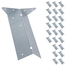 Arris Rail Bracket Fence Post Support Galvanised 100mm, 225mm or 300mm