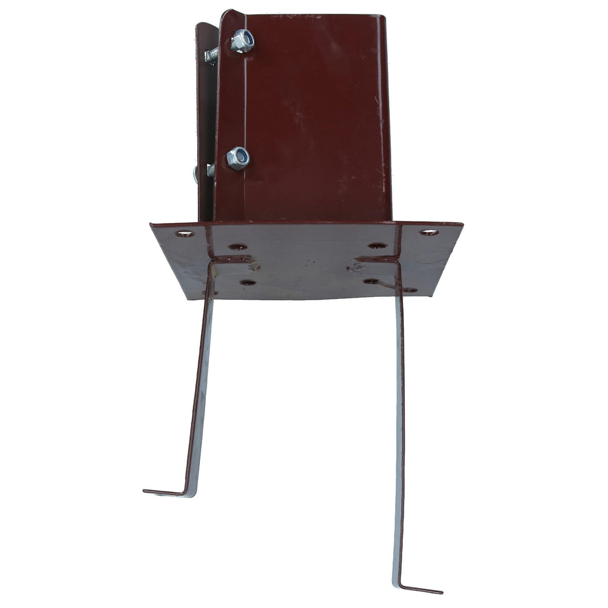 Concrete In Wooden Post Shoe Support Base Bracket Holder 100 x 100mm Decking