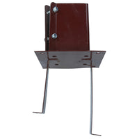 Concrete In Wooden Post Shoe Support Base Bracket Holder 100 x 100mm Decking