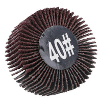 60mm 40 Grit Abrasive Flap Wheel Discs Sanding Rust Removal 6mm Shank