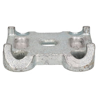 Base Plate Clamp For U Bolts on Single Twin Parabolic Leaf Springs Trailers