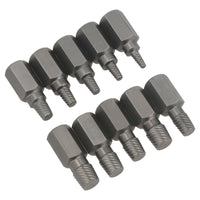 1/2" Screw Stud Extractor Remover Set Reverse Thread Easy Out 3-11mm 10pc AT077
