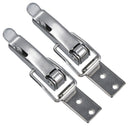 115mm Stainless Steel Bailing Latch Over Centre Catch Cam Hook Stainless Steel
