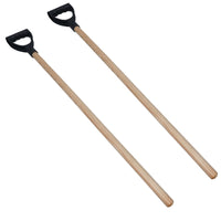 Wooden Shaft Replacement D Handle For Shovels Brushes Scoops 1.04m x 2.5cm