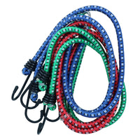 Lot de 3 tendeurs élastiques de 40" x 8 mm, sangles de corde, attaches, supports de rangement, attaches