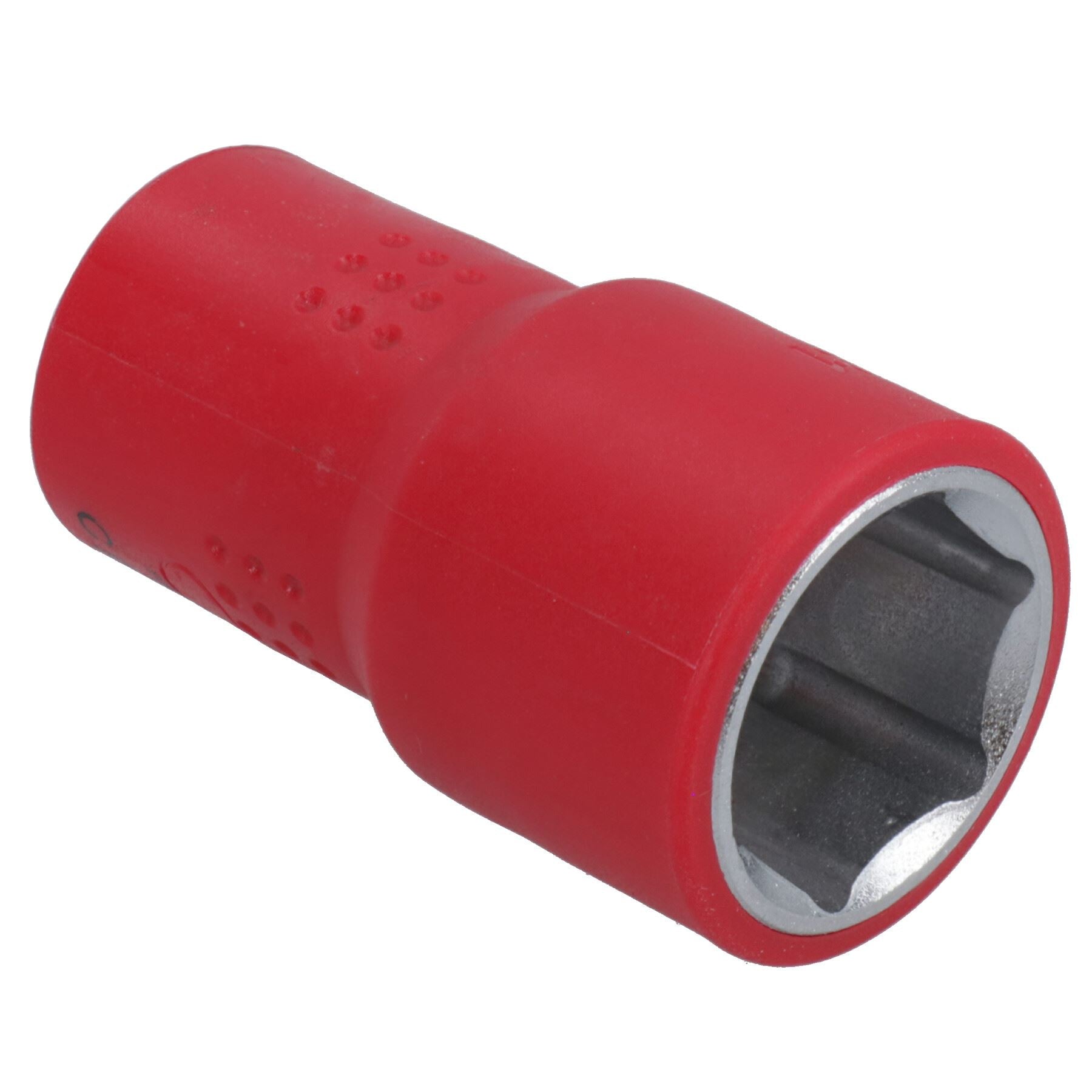 1/2in drive VDE Insulated Shallow Metric Socket 6 Sided Single Hex 1000 V