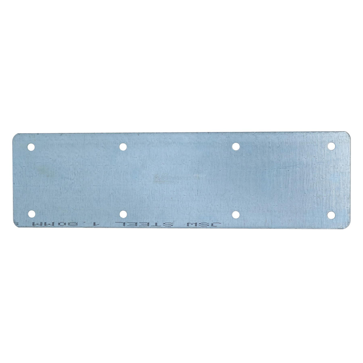 Large Internal Sleeper Straight Support Plate 100mm x 350mm Galvanised Steel