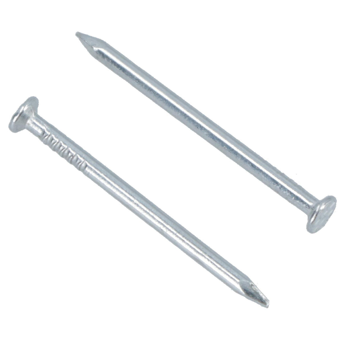 1.5mm x 30mm Round Headed Wire nails For Concrete Brick Wood Zinc Plated