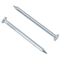 1.5mm x 30mm Round Headed Wire nails For Concrete Brick Wood Zinc Plated
