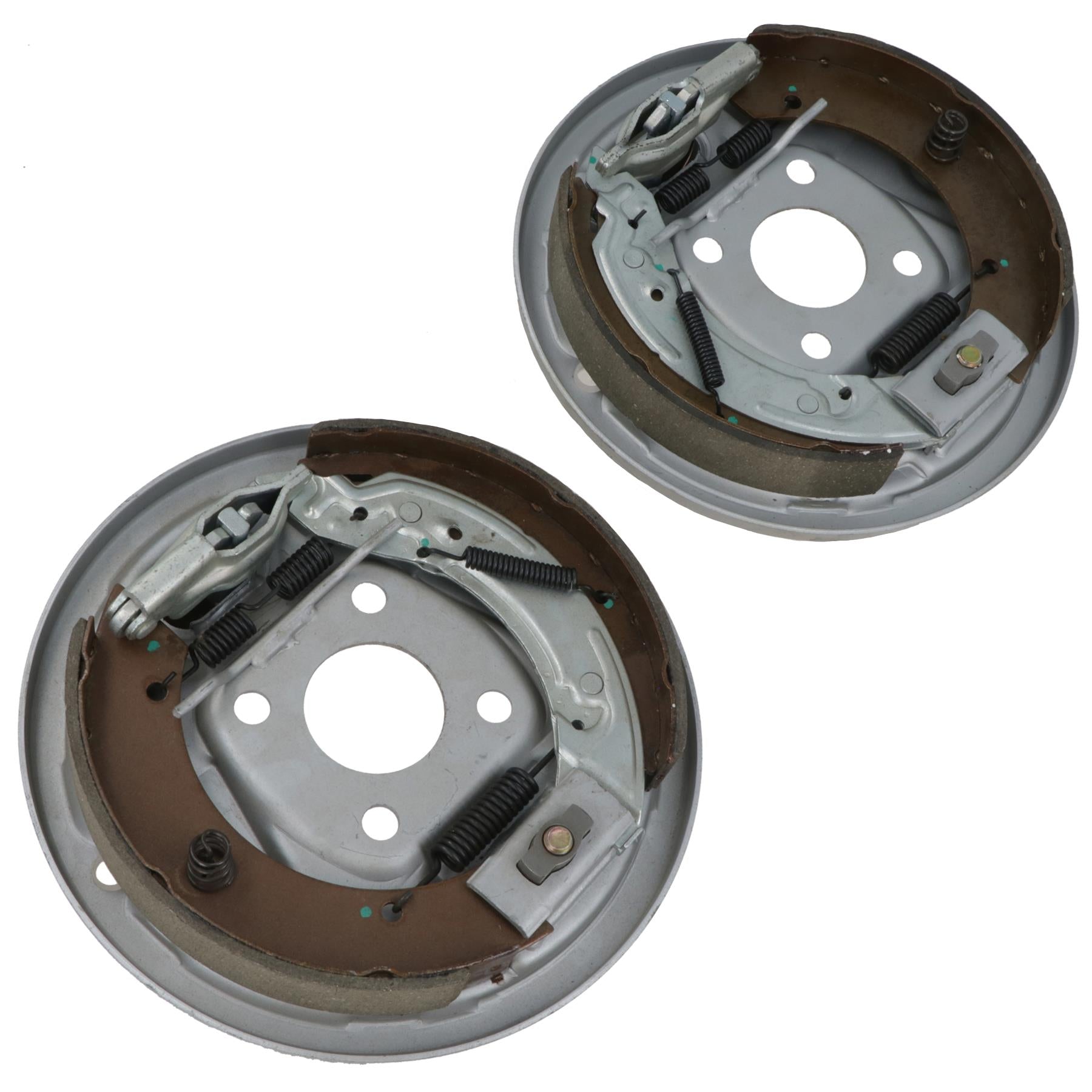 Pair Complete Bolt on Brake Shoe Back Plates for Ifor Williams 250 x 40mm Drum