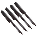 Garden Triple Sleeper Corner Support Stake Spike Fastener Brown 930mm