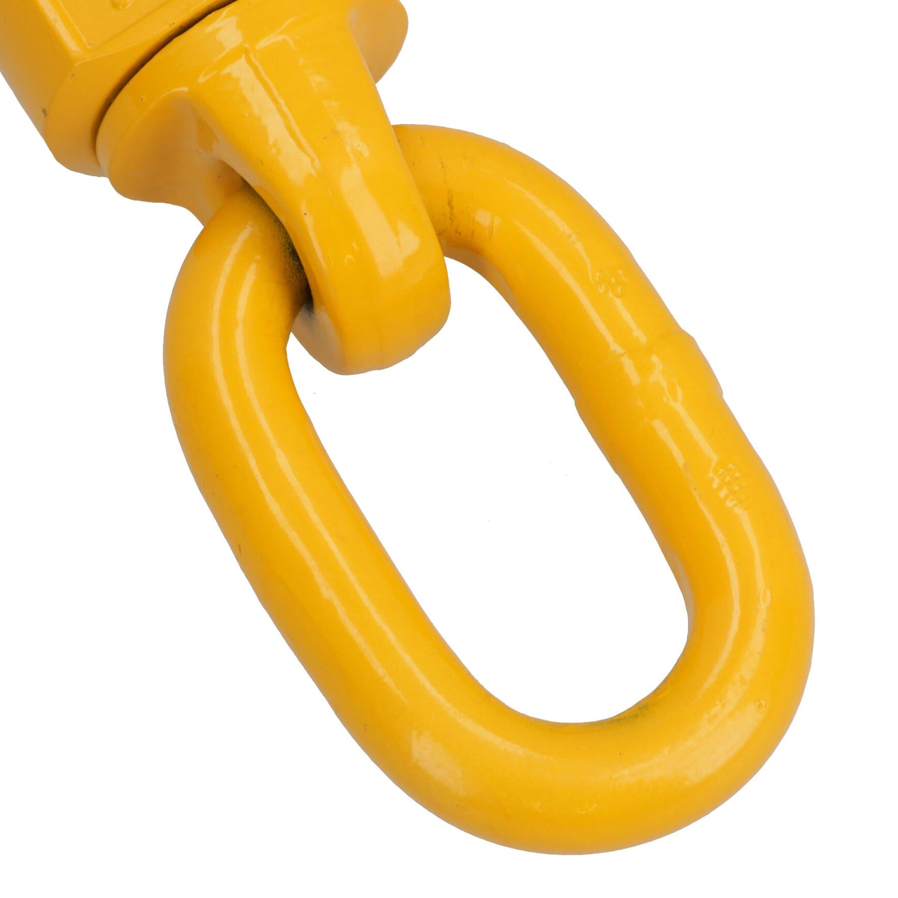 M24 x 120mm Swivel Rotating Lifting Point Eye Bolt With Ring 3.15 Ton Capacity