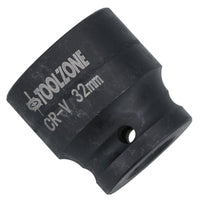 32mm 1/2in. Drive Shallow Metric Impact Impacted Socket 12 Sided Bi-hex