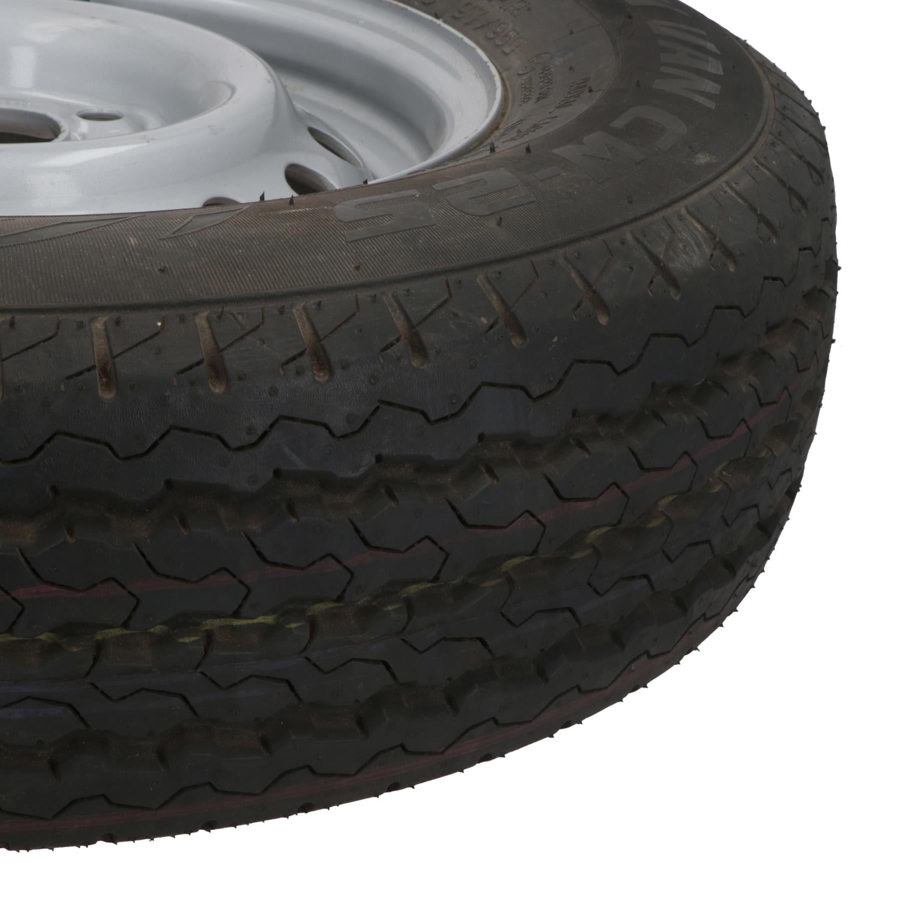 Trailer Wheel & Tyre 175R13 4 Stud 100mm PCD 57mm Centre Hole