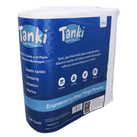 18 Roll No Glue Toilet Paper Loo Roll Caravan Boat Camping Chemical Septic Tank