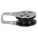 Type 2 Marine Pulley Block 26mm Diameter Nylon Wheel Stainless Steel