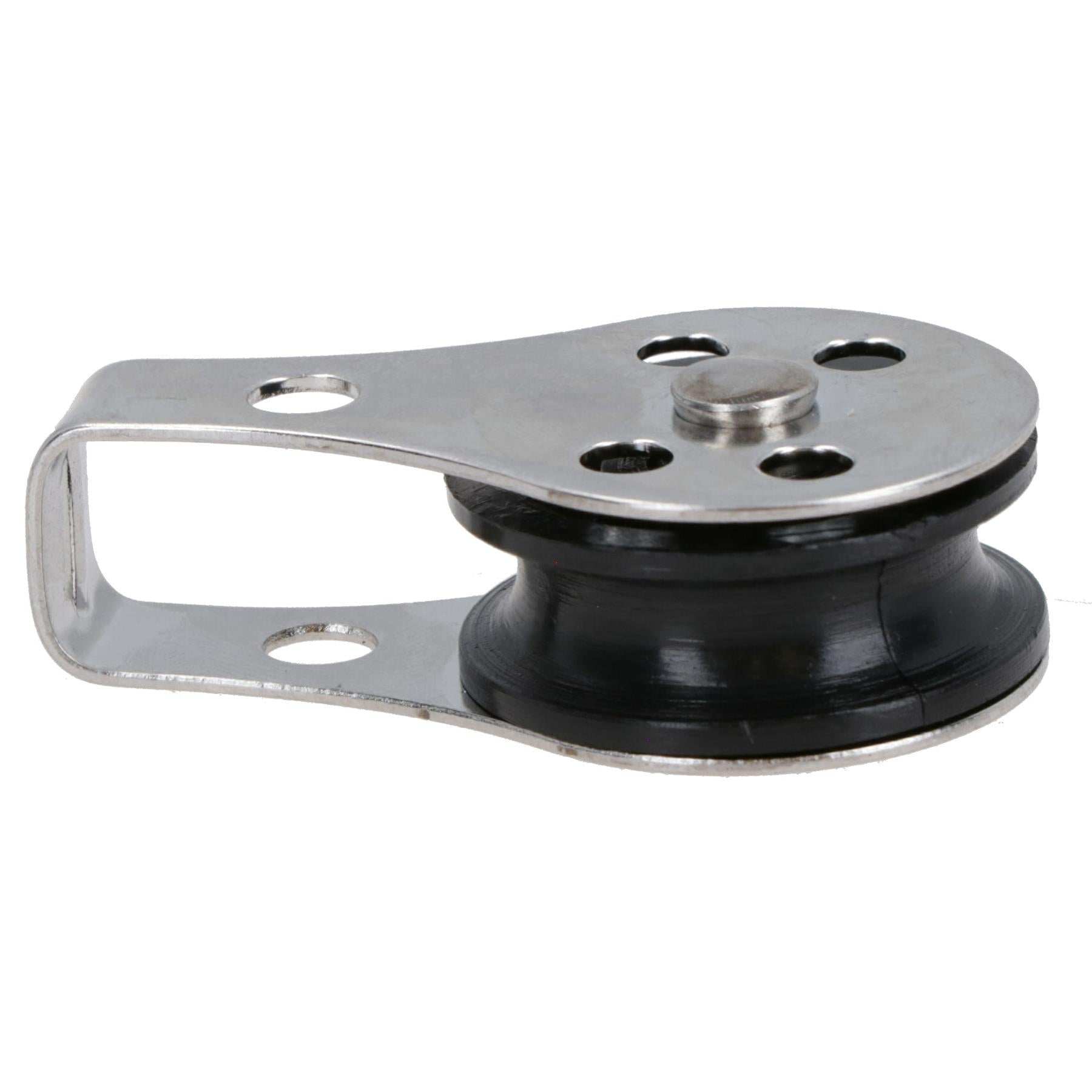Type 2 Marine Pulley Block 26mm Diameter Nylon Wheel Stainless Steel