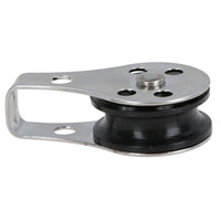 Type 2 Marine Pulley Block 26mm Diameter Nylon Wheel Stainless Steel