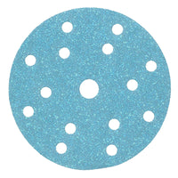 150mm Self Adhesive Hook + Loop Ceramic Abrasive Sanding Discs 40 Grit