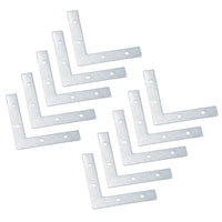 75mm (3in.) Corner Mending Plate Angle Bracket L Shape Reinforcing Repairing