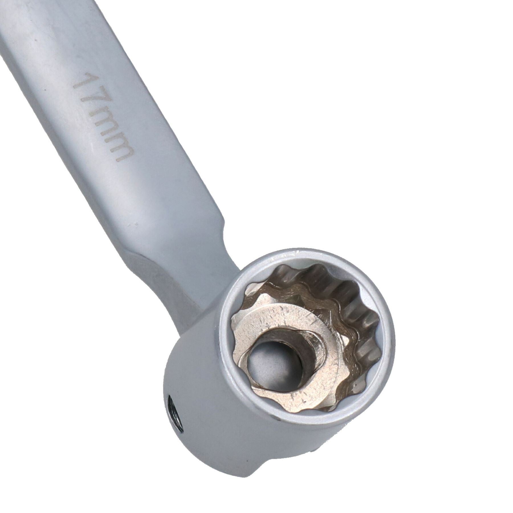 6-delig Dubbele Einde Dopsleutel Set 8-19mm - Metrische Spanners - Flexibele Kop - Chroom Vanadium Staal - Inclusief Gereedschapsrol