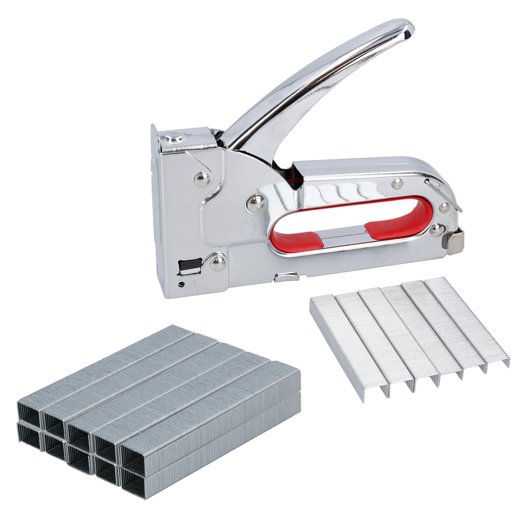 Heavy Duty Stapler Staple Gun For fabric Furniture Upholstery + 8mm Staples