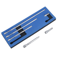 1/4" Antrieb Wobble Swivel Socket Extension Bar Set 6-teilig 50mm - 275mm Bergen