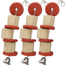 Small  Animals/ Birds Boredom Breaker Edible Hide N Treat Chain - Large 3Pack