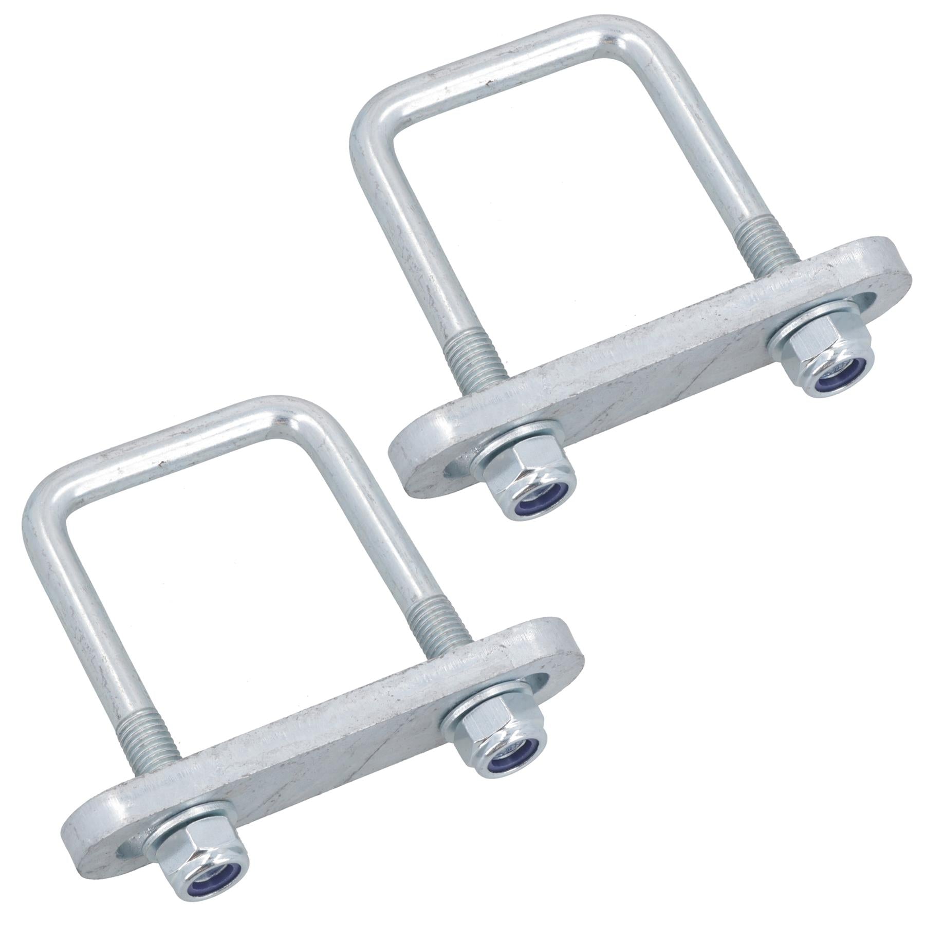 M12 U-Bolt 63mm x 100mm High Tensile With Plate for Boat Trailers