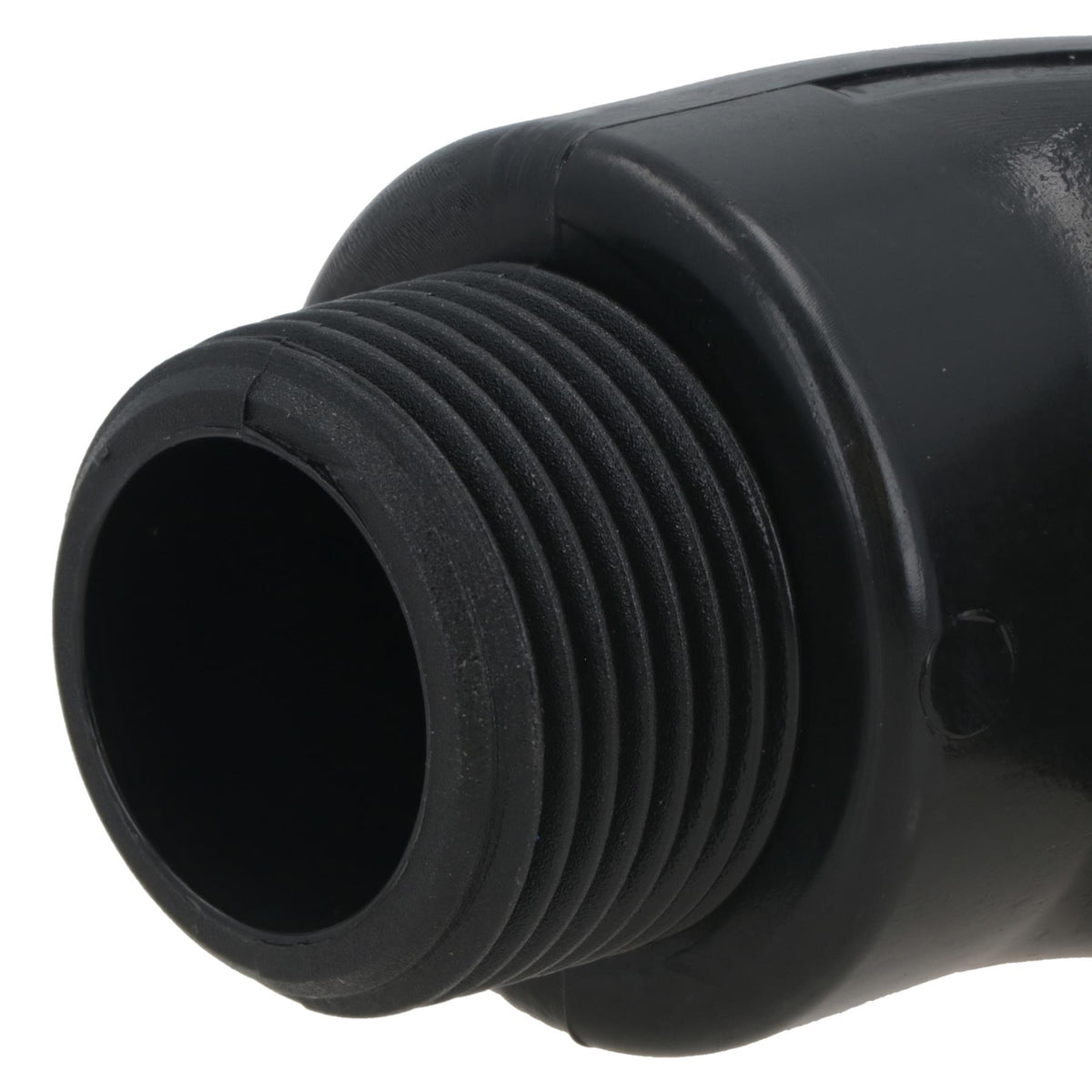 Polypropylene PP 3/4in BSP Female x Male Threaded 90° Elbow Connector