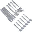 Stainless Steel Cutlery Dining Table Knives Forks And Teaspoons Set 14pc