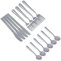 Edelstahl Besteck Esstisch Messer Gabeln und Teelöffel Set 14pc