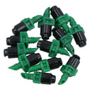 Micro Jet Sprinkler 90 Degree Coverage Watering Sprayer 4 + 13mm Pipe 12pc
