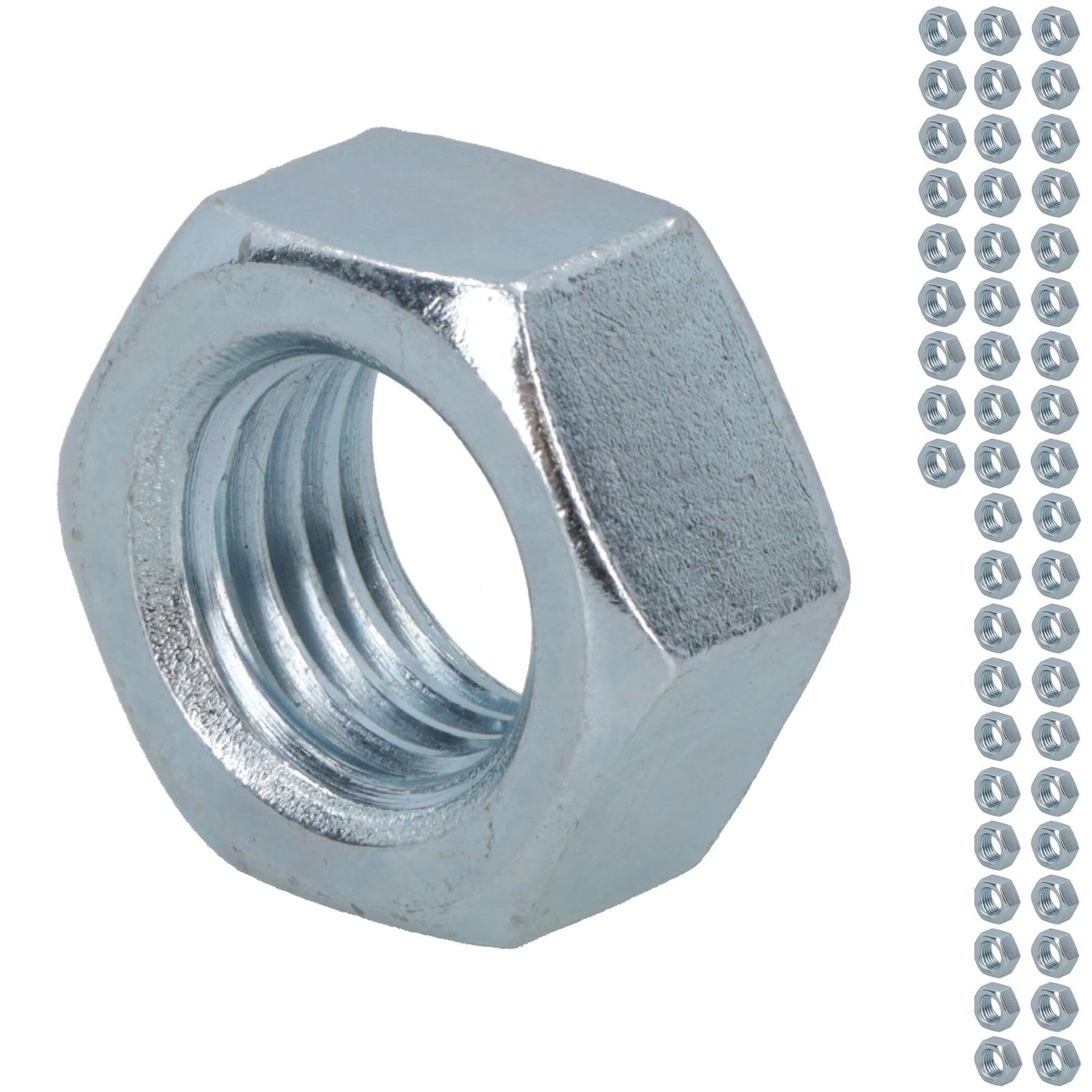 16mm M16 x 2.0mm High Tensile Tow Bar Ball Nuts Zinc Plated Steel Nut Fastener